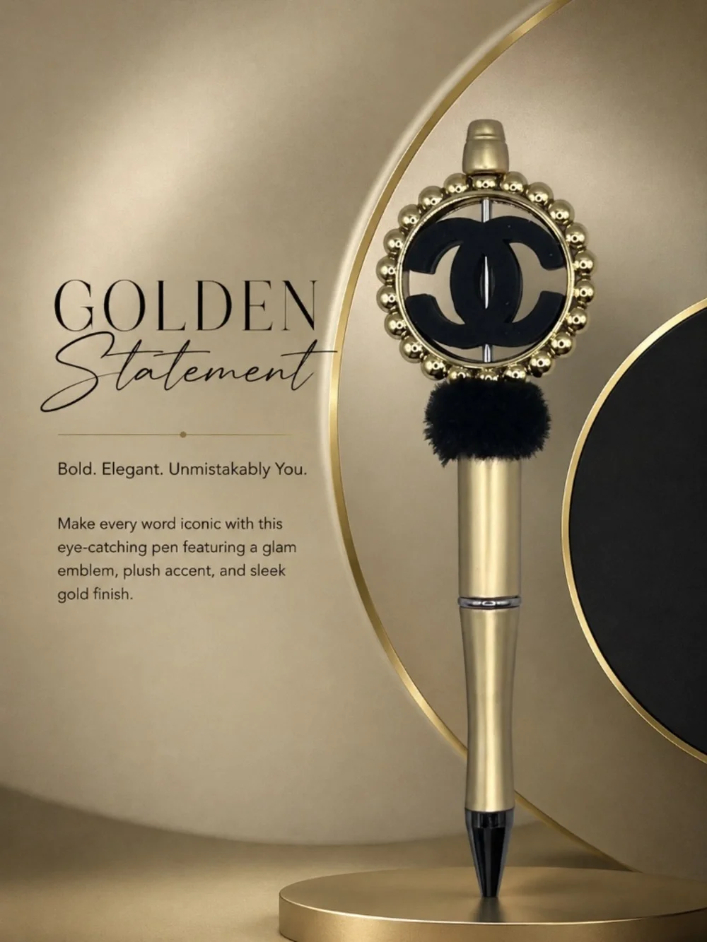 Midnight Gold Allure Pen